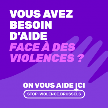 Découvrez le nouveau site : stop-violence.brussels