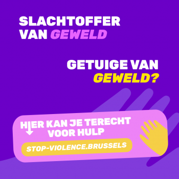 Ontdek de nieuwe website : stop-violence.brussels